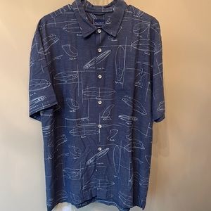 O'NEILL Men's BLUEPRINT 2 S/S Woven Shirt - Navy - Sz L ⚓️